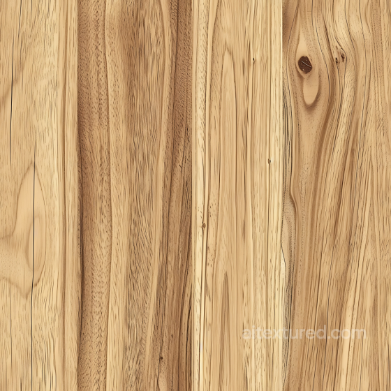 Hickory Wood PBR Texture with Natural Grain and Knots Wood texture preview
