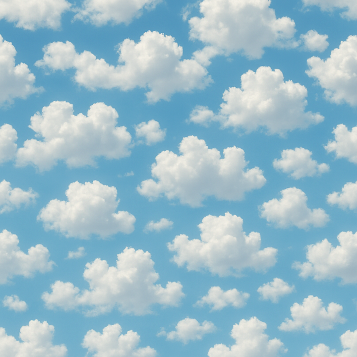Cloud seamless PBR texture preview