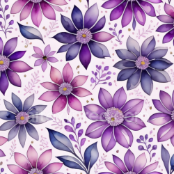seamless Seamless 3D PBR Purple Flower Texture with Vibrant Floral Pattern texture 8k free download PBR