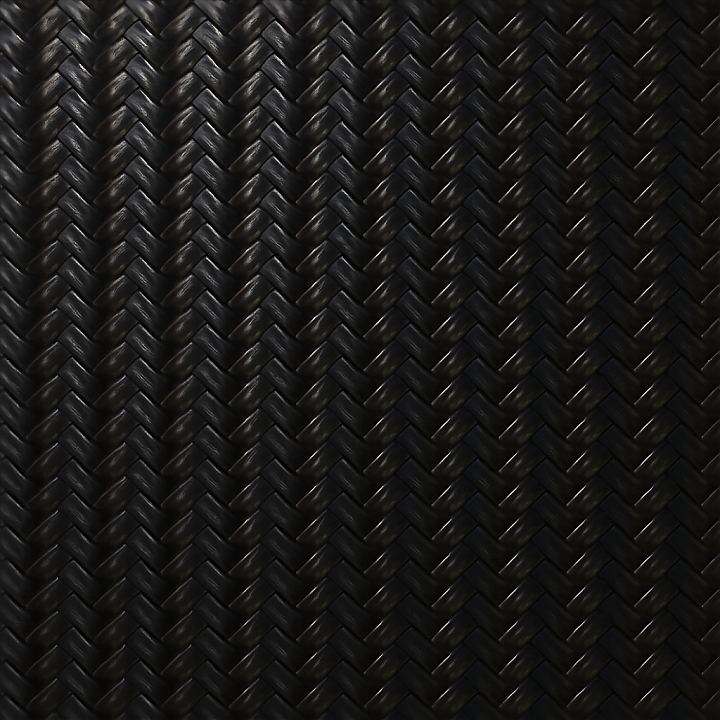 Carbon Filament Strands With Carbon Glossy Finish seamless PBR texture preview