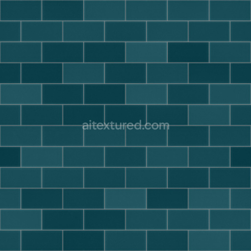 Tiles Smooth Glossy Blue Modern Clean Seamless Stylish Interior Decor