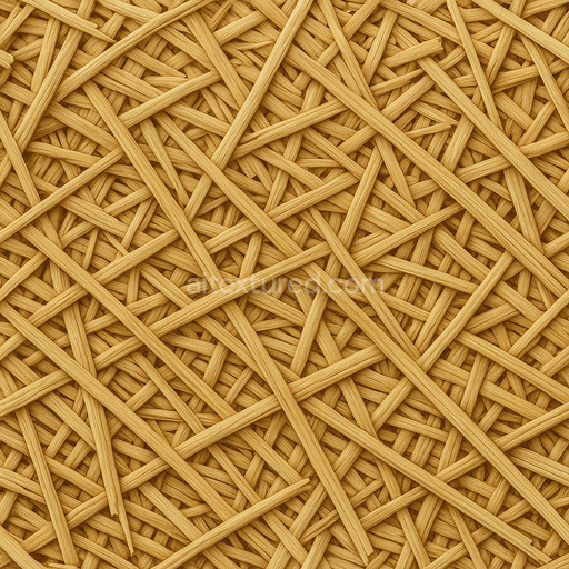 Modern Straw Seamless Texture