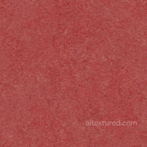 Red Carpet with Wool-like Fabric Texture | Free PBR seamless Fabric PBR texture