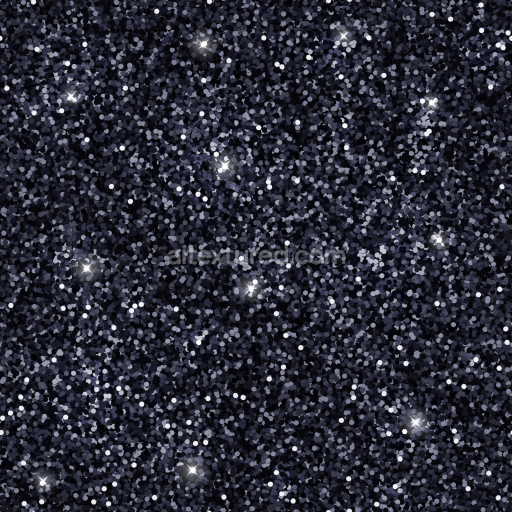 Seamless Dark Glitter 3D PBR Texture with Sparkling Highlights