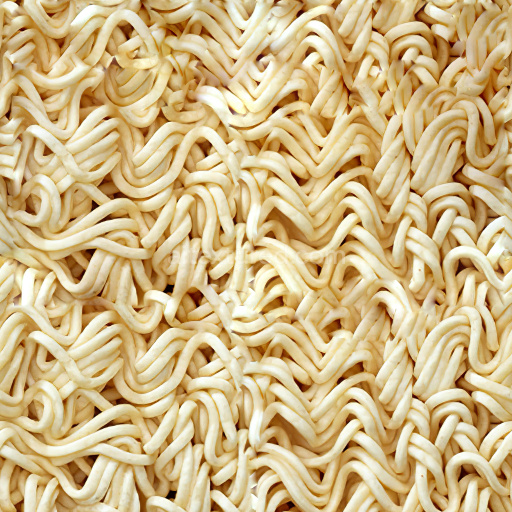 Seamless PBR Noodles Texture Sample