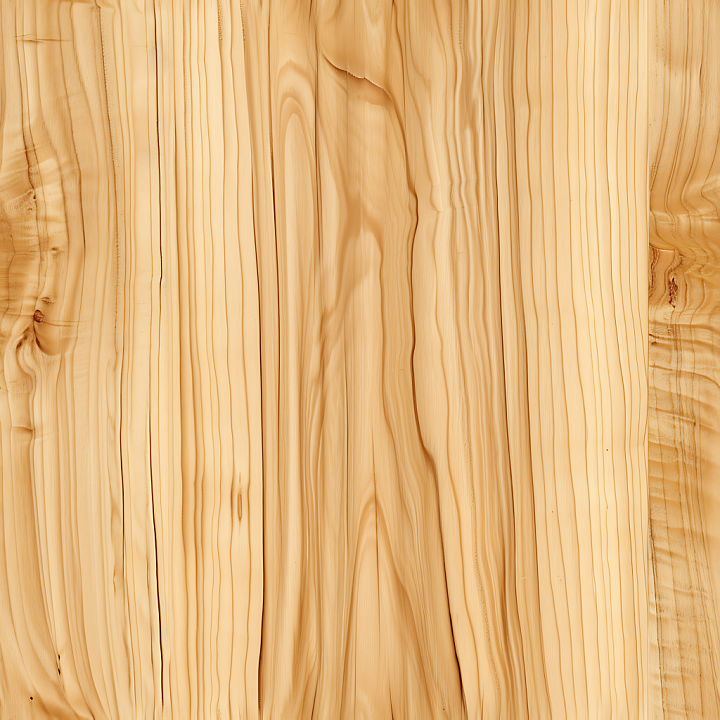 Pine Wood Planks with Soft Grain and Knots seamless PBR texture preview