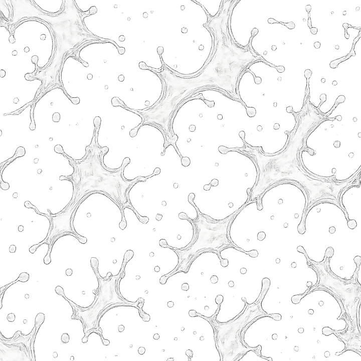 Transparent Splash seamless PBR texture preview