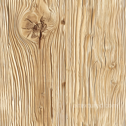 Weathered Light Wood Planks PBR Texture with Prominent Grain and Knots seamless Wood PBR texture