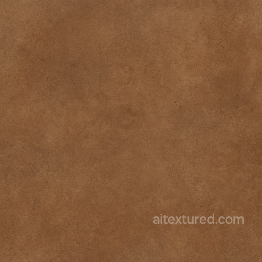 Seamless 8K PBR 3D Texture Of Matte Rough Handmade Ceramic Tile With Brown Tones And Vint… texture preview