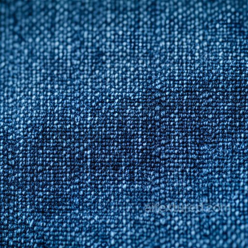 Cracked Denim Fabric PBR Texture with Worn Blue Weave seamless Denim jeans PBR texture