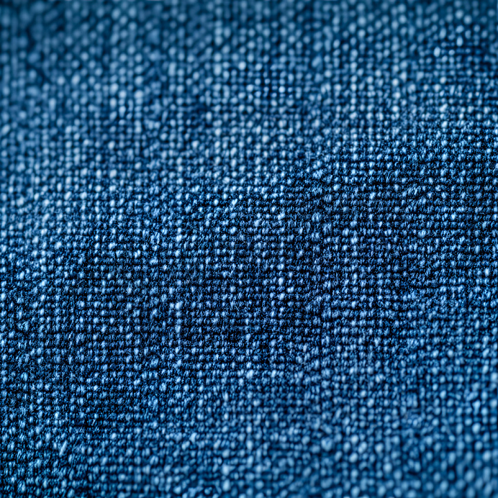 Cracked Denim Fabric with Worn Blue Weave seamless PBR texture preview