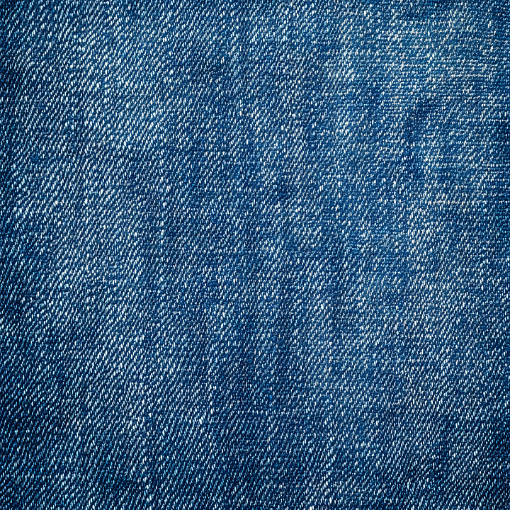 Denim with Worn, Distressed Fabric Details seamless PBR texture preview