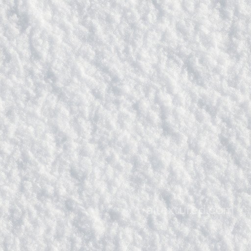 Decorative Powder Snow Seamless Texture seamless Snow-ice PBR texture