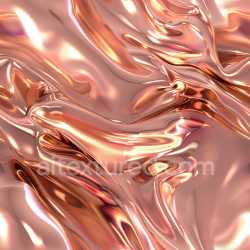 seamless Seamless 3D PBR Texture with Glossy Copper-Like Smooth Reflection and Fluid Folds texture 8k free download PBR