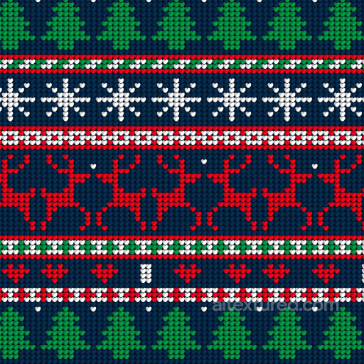 All Christmas Digital paper Texture of Christmas Knit Fabric Pattern with Reindeer and Tr… seamless All Christmas Digital paper PBR texture