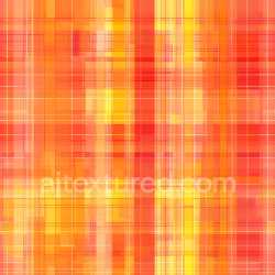 seamless Seamless 3D PBR Texture of Vibrant Orange and Yellow Plaid Fabric Pattern texture 8k free download PBR