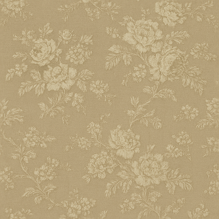 Wallpaper With Vintage Toile Floral Subtle Gradient Woven seamless PBR texture preview