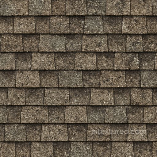 Dirty Shingle Roof Seamless Texture seamless Roofing PBR texture