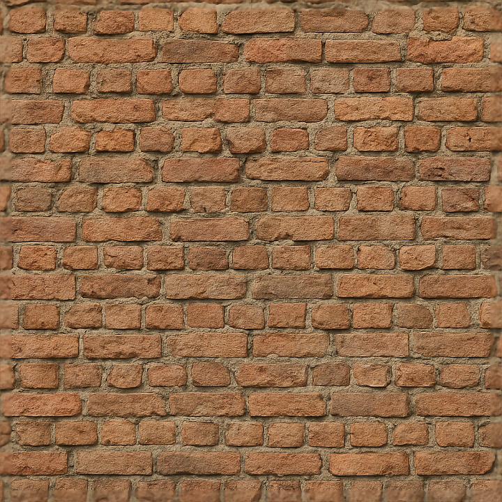 Old Brick Detailed Weathered Facade seamless PBR texture preview