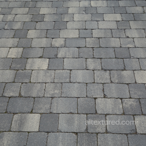 Gray Stone Pavement PBR Texture seamless Stone PBR texture