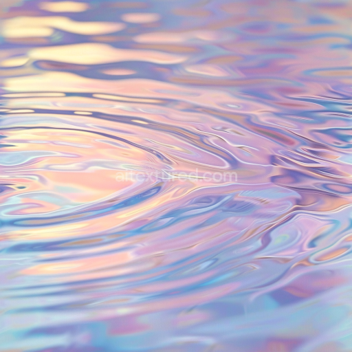 Seamless 3D PBR texture of soft pastel liquid ripples with smooth wavy motion