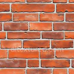 seamless Seamless 3D Cracked Red Brick Wall PBR Texture with Worn Edges and Chips texture 8k free download PBR