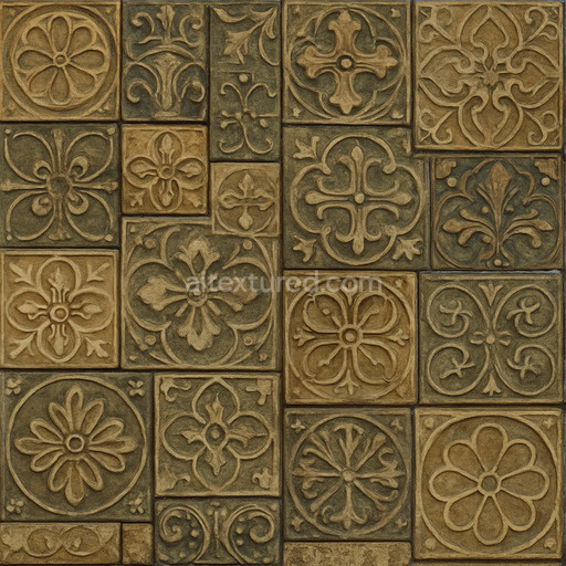 Ancient Tile Seamless Texture
