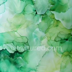 seamless Seamless 3D Alcohol Ink PBR Texture Featuring Green Fluid Marbling with Translucent Layers texture 8k free download PBR