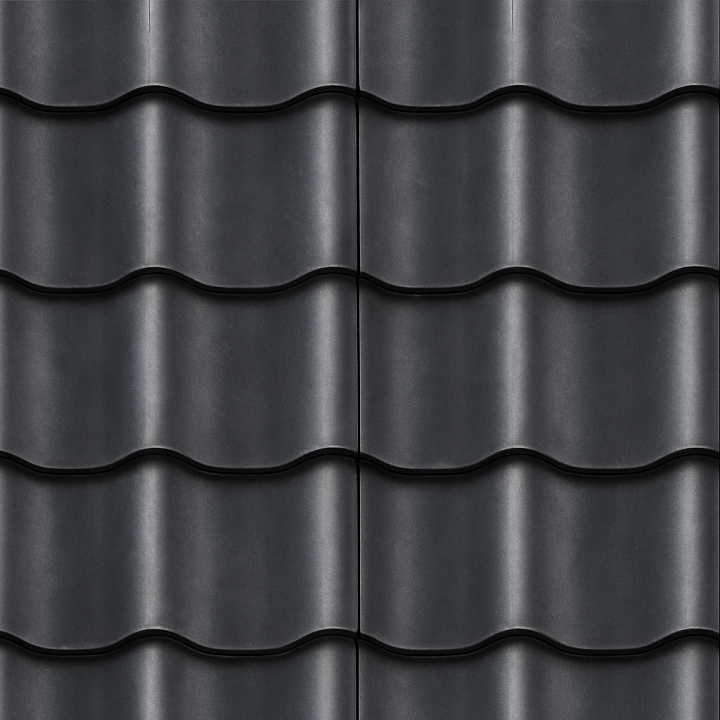 Synthetic Metal Roofing seamless PBR texture preview