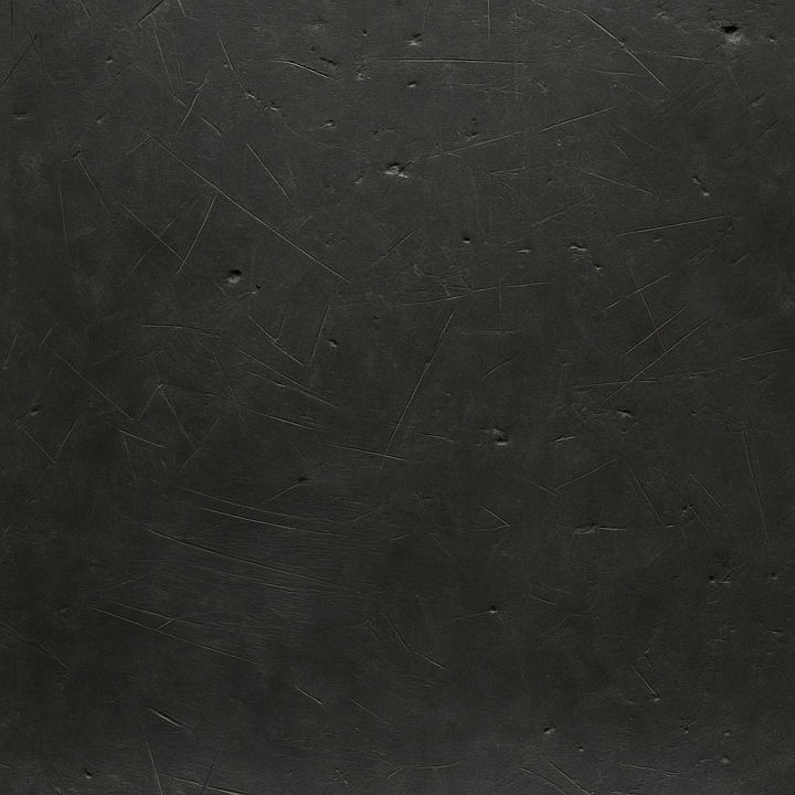 Matte Black Metal Furniture Surface Finish seamless PBR texture preview