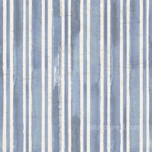 Blue Watercolor Stripes on Paper Seamless Texture seamless Watercolor Stripes PBR texture