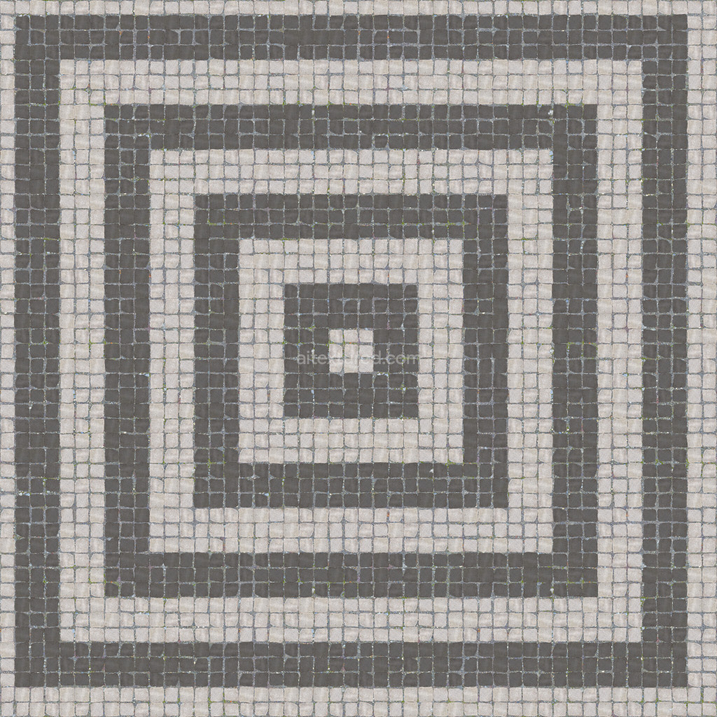Seamless paving stones texture tile for 3D rendering