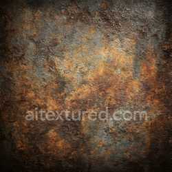 seamless Seamless 3D PBR Texture of Rusted Metal Surface with Corrosion and Cracks texture 8k free download PBR