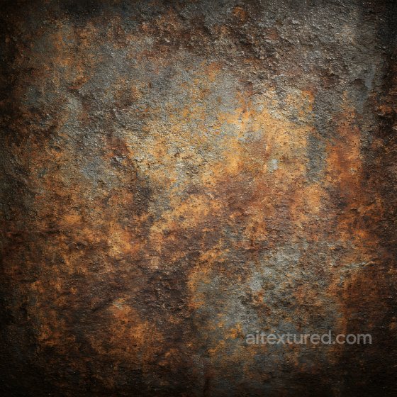 Rust Texture of Rusted Metal Surface with Corrosion and Cracks Rust texture preview