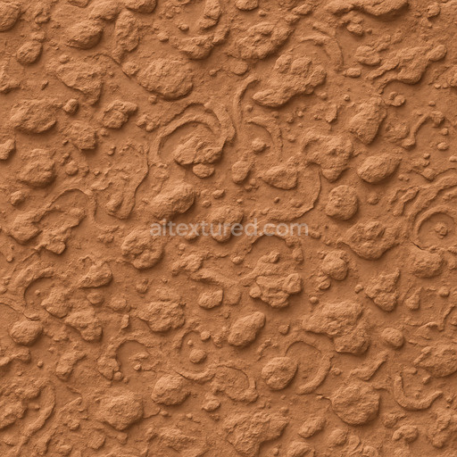 Decorative Clay Soil Texture Seamless 1024X1024