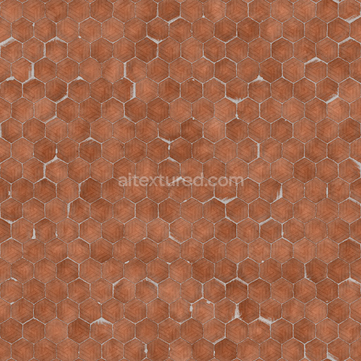 Tile Seamless Pbr Texture Hexagonal Flooring Decorative Pattern Natural Realistic