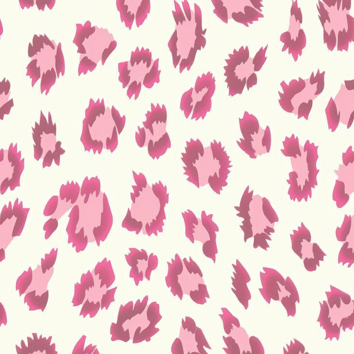 Featuring Pink Leopard Print Pattern on Fabric seamless PBR texture preview