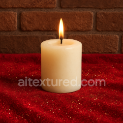seamless Seamless 3d texture pbr 8k fireplace bricks holiday candle candle wax candle flame texture 8k free download PBR