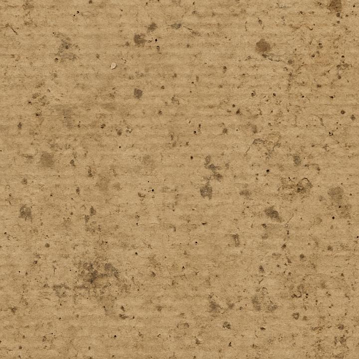 Dirty Cardboard seamless PBR texture preview