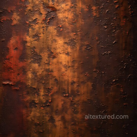 rusty metal PBR texture with rough cracked and pitted surface Rust texture preview