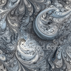 seamless Seamless 3D marble PBR texture in gray and blue with intricate swirling vein patterns texture 8k free download PBR