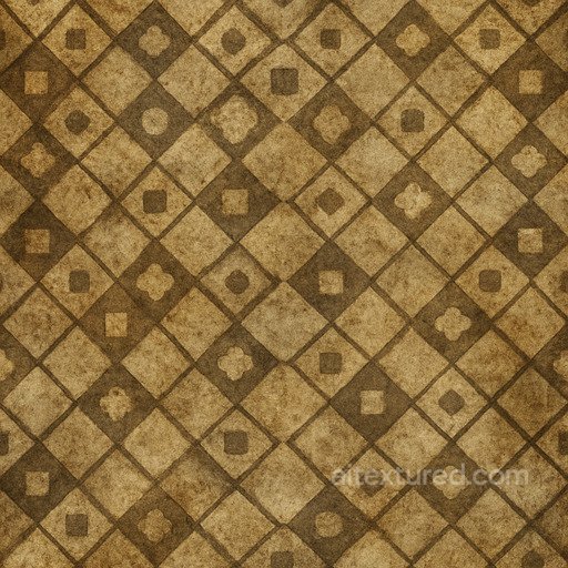 Aged Geometric Pattern Seamless Texture seamless Patterns PBR texture