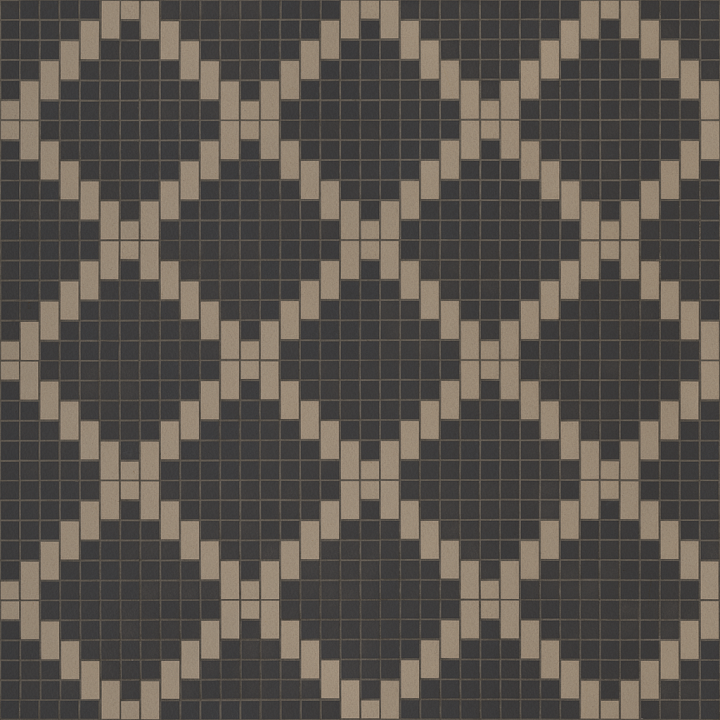 Patterned Brick Wall seamless PBR texture preview