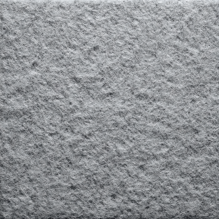 Felt Featuring Soft Gray Fibers with Dense Wool-Like Structure seamless PBR texture preview