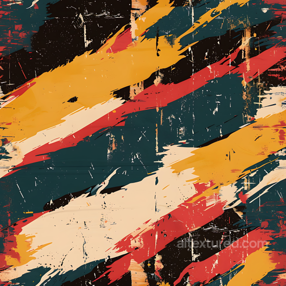 Stylized Brushstroke Camouflage PBR Texture with Bold Color Streaks Color Camouflage texture preview
