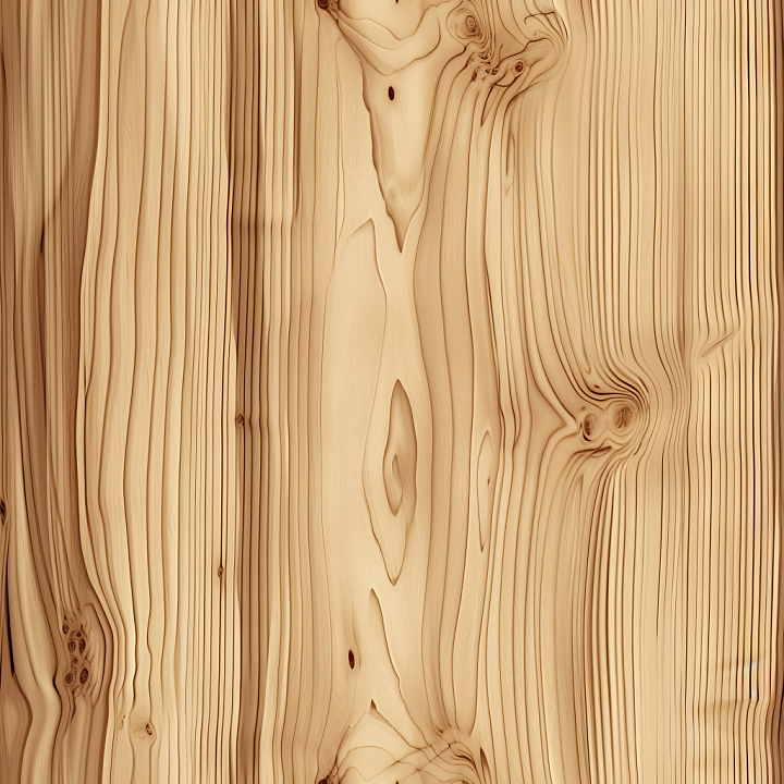 Pine Wood Planks with Natural Knots and Grain seamless PBR texture preview