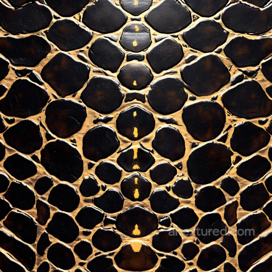 Reptilian Skin Texture Featuring Realistic Scaly Pattern and High Gloss Skin texture preview