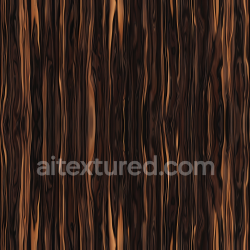seamless Seamless 3D PBR Dark Brown Exotic Wood Texture with Dramatic Grain Patterns texture 8k free download PBR