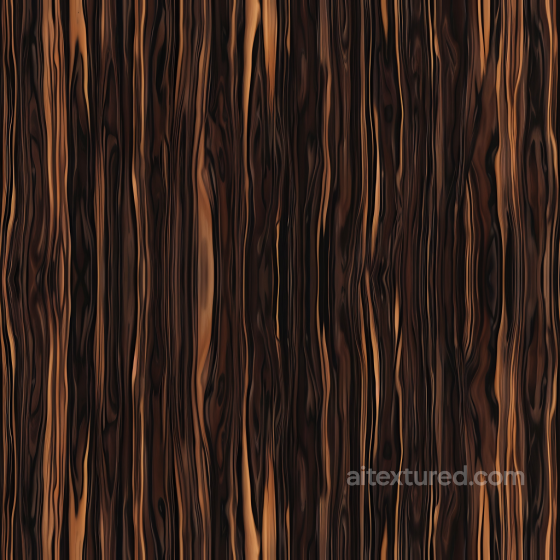 Dark Brown Exotic Wood Texture with Dramatic Grain Patterns Wood texture preview