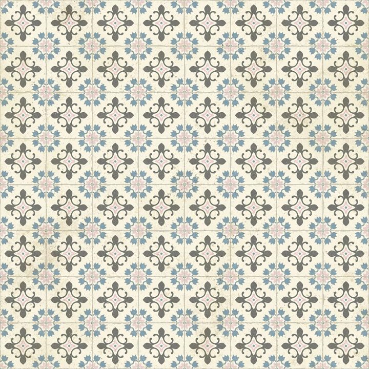 Victorian Pattern Tiles seamless PBR texture preview
